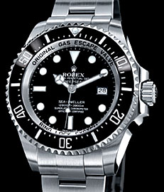 rolex diver's watch