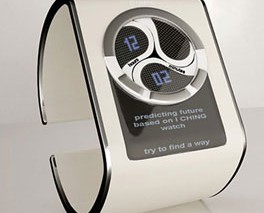 I-Ching Oracle Watch. Futuristic design and ancient wisdom.